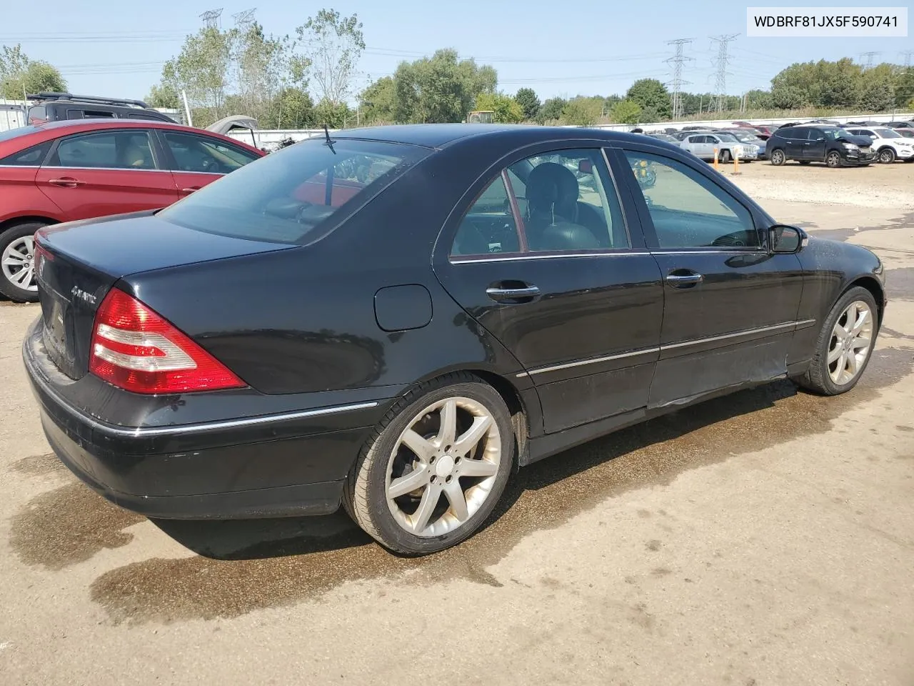 2005 Mercedes-Benz C 240 4Matic VIN: WDBRF81JX5F590741 Lot: 70679914