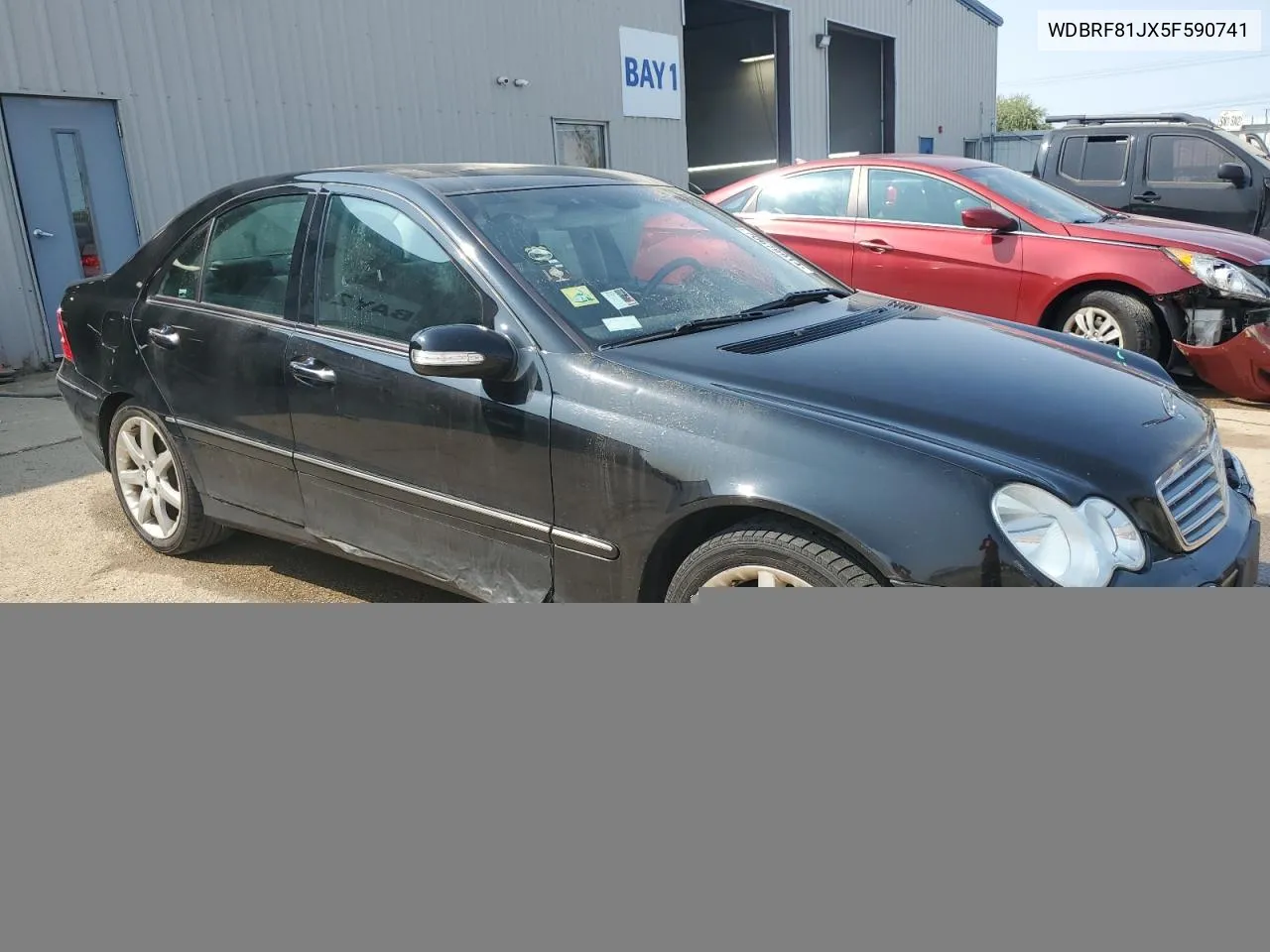 2005 Mercedes-Benz C 240 4Matic VIN: WDBRF81JX5F590741 Lot: 70679914