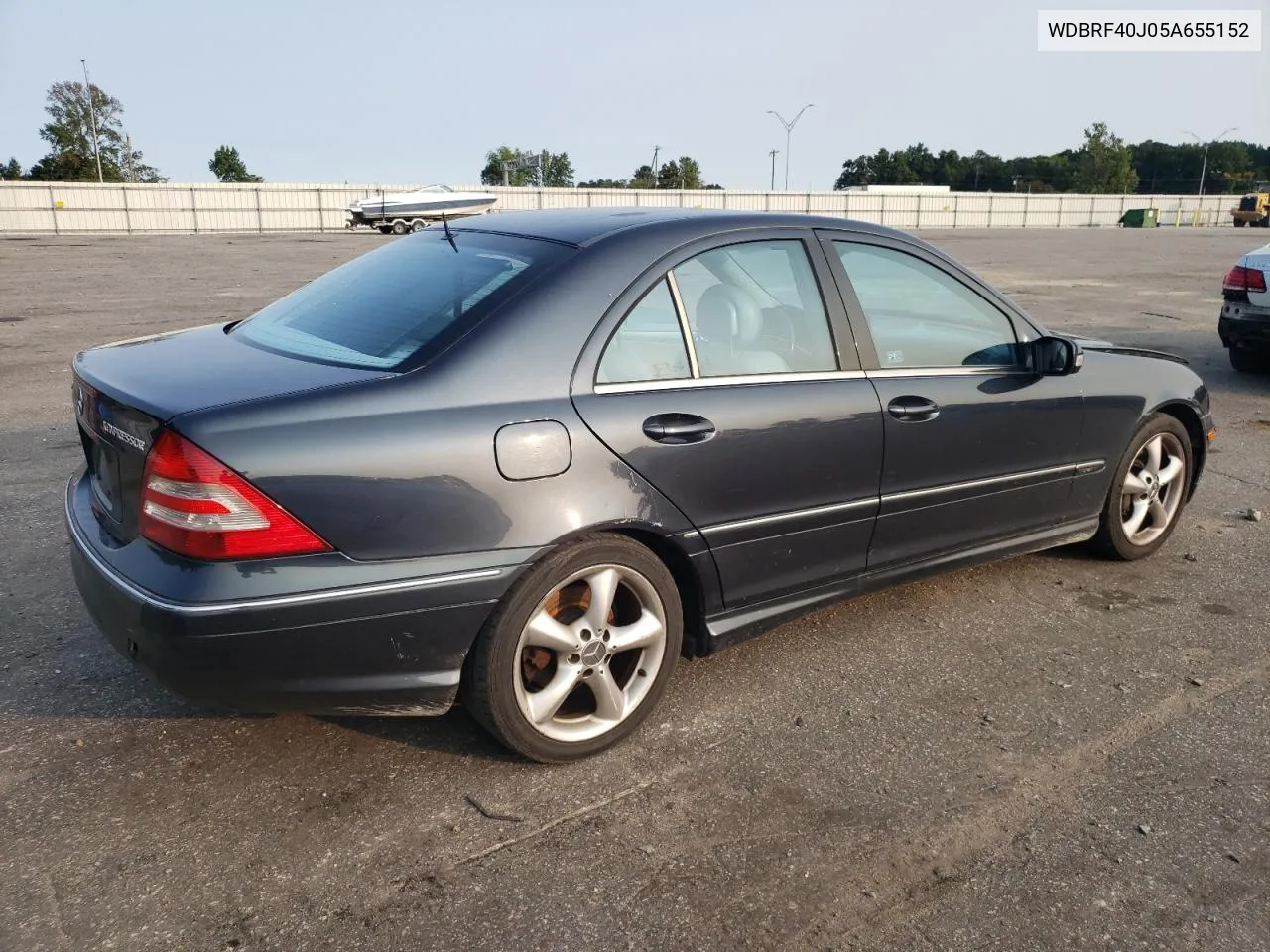 2005 Mercedes-Benz C 230K Sport Sedan VIN: WDBRF40J05A655152 Lot: 70788914