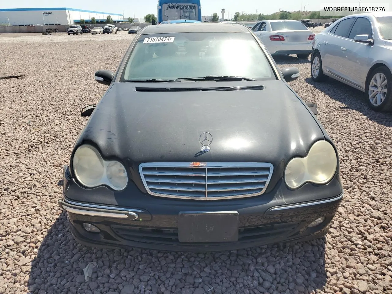 2005 Mercedes-Benz C 240 4Matic VIN: WDBRF81J85F658776 Lot: 71070474