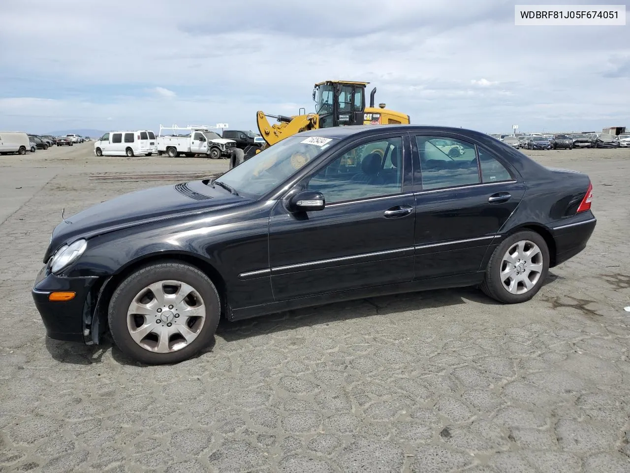 2005 Mercedes-Benz C 240 4Matic VIN: WDBRF81J05F674051 Lot: 71625434