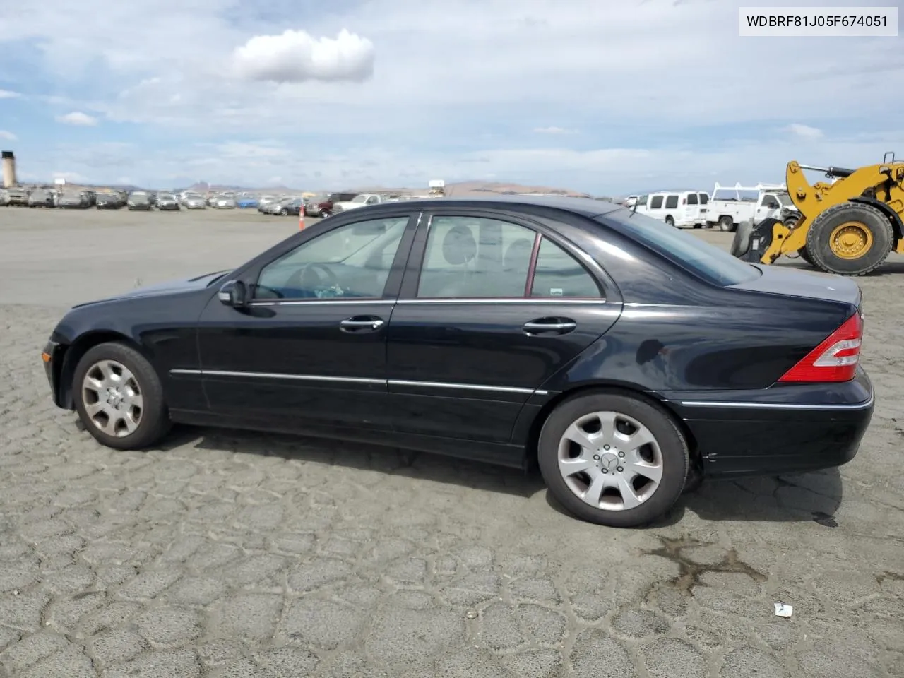 2005 Mercedes-Benz C 240 4Matic VIN: WDBRF81J05F674051 Lot: 71625434