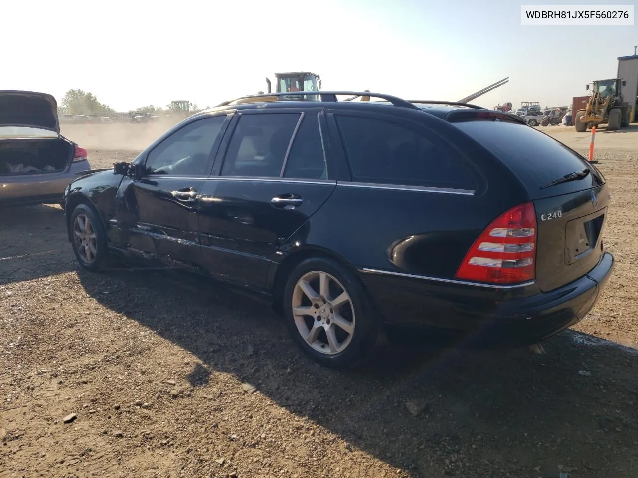 2005 Mercedes-Benz C 240 Sportwagon 4Matic VIN: WDBRH81JX5F560276 Lot: 71632604