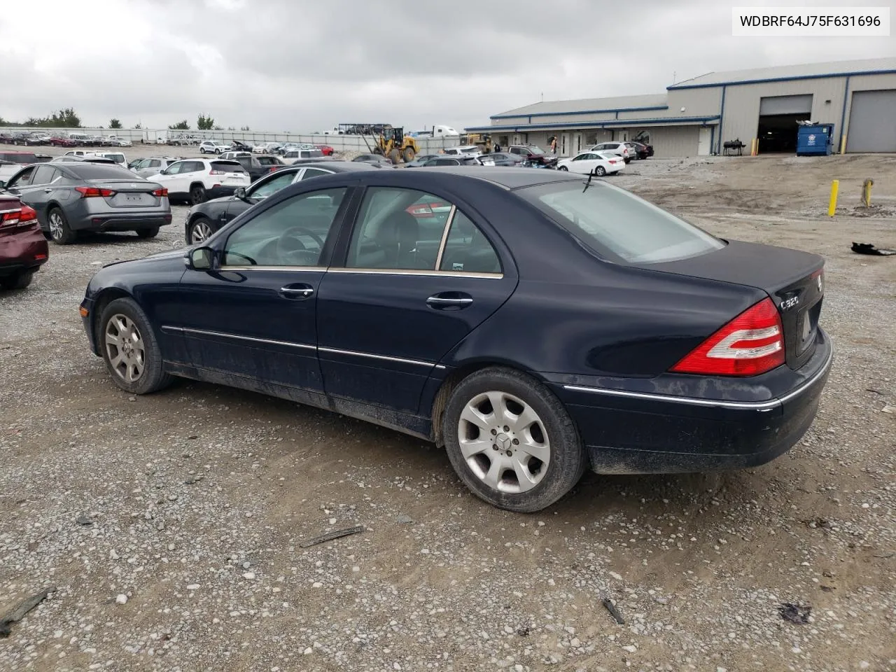 2005 Mercedes-Benz C 320 VIN: WDBRF64J75F631696 Lot: 72349934