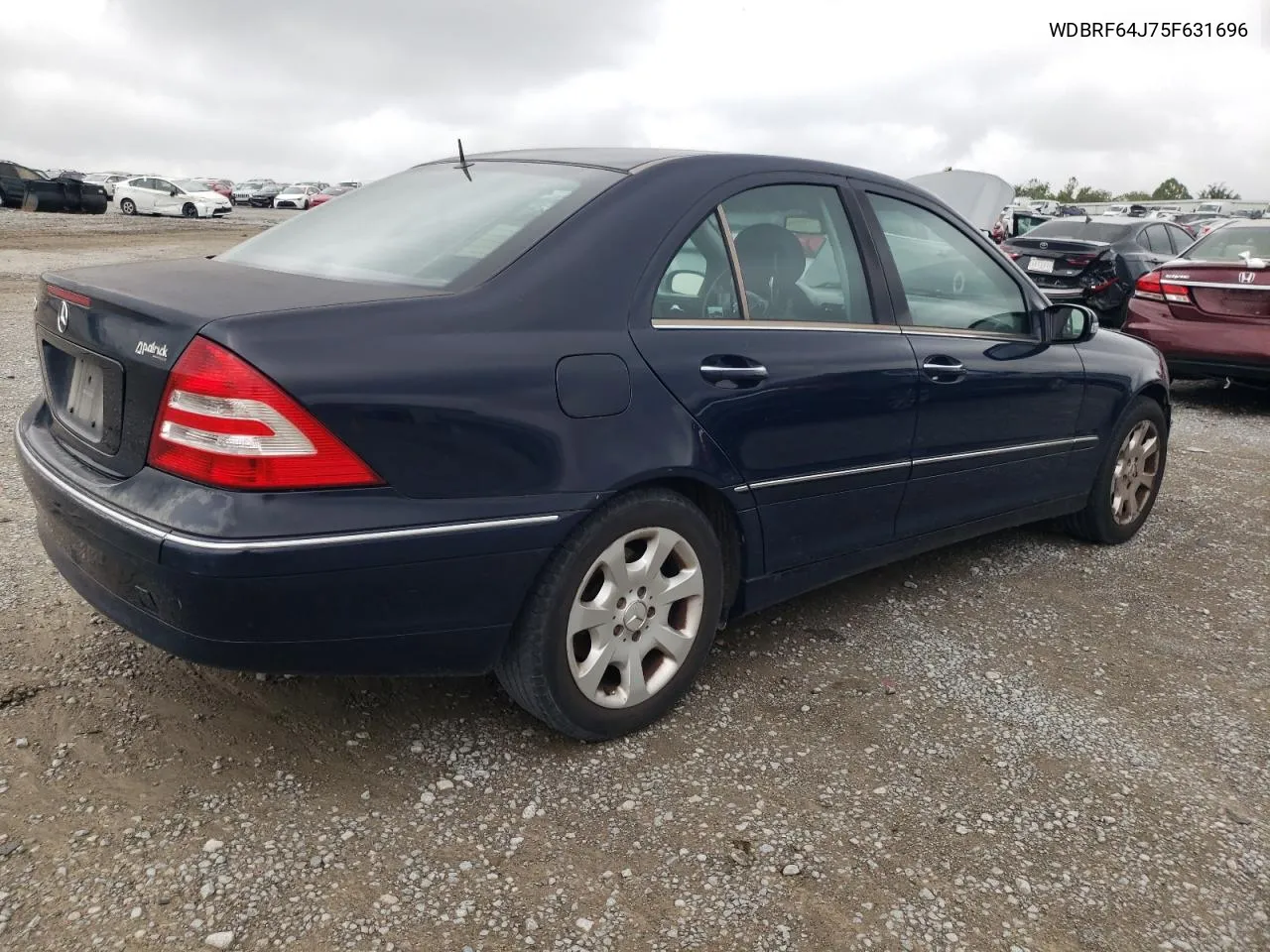 2005 Mercedes-Benz C 320 VIN: WDBRF64J75F631696 Lot: 72349934