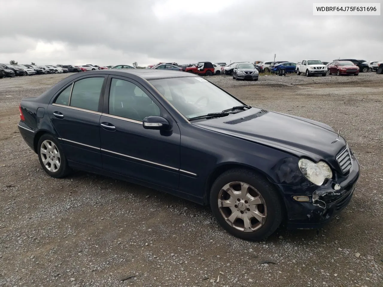 2005 Mercedes-Benz C 320 VIN: WDBRF64J75F631696 Lot: 72349934