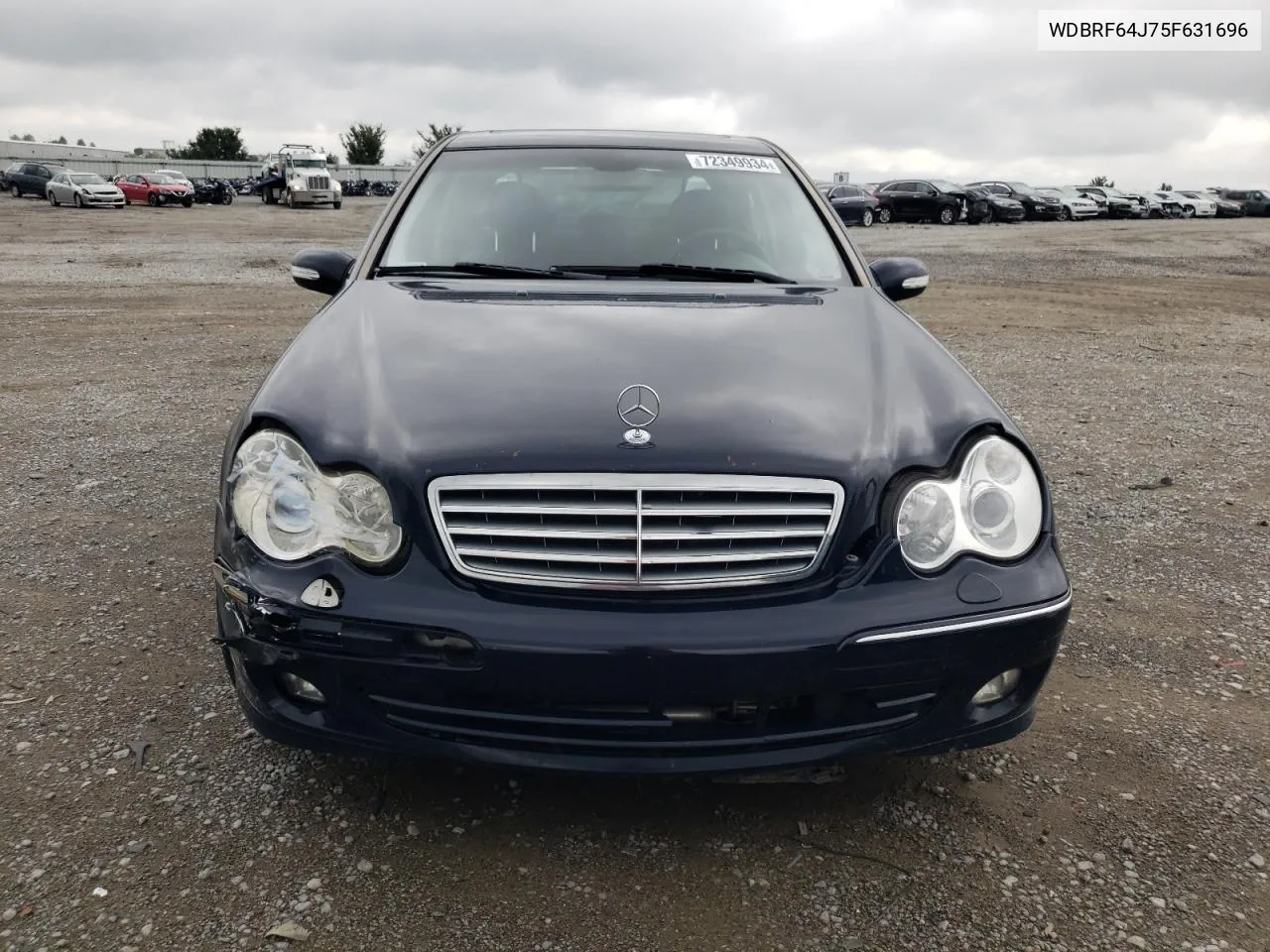 2005 Mercedes-Benz C 320 VIN: WDBRF64J75F631696 Lot: 72349934