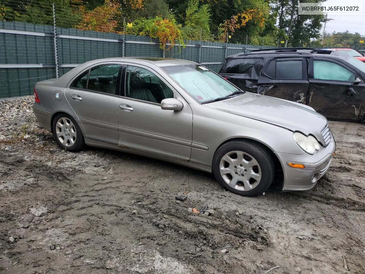 2005 Mercedes-Benz C 240 4Matic VIN: WDBRF81J65F612072 Lot: 73397804