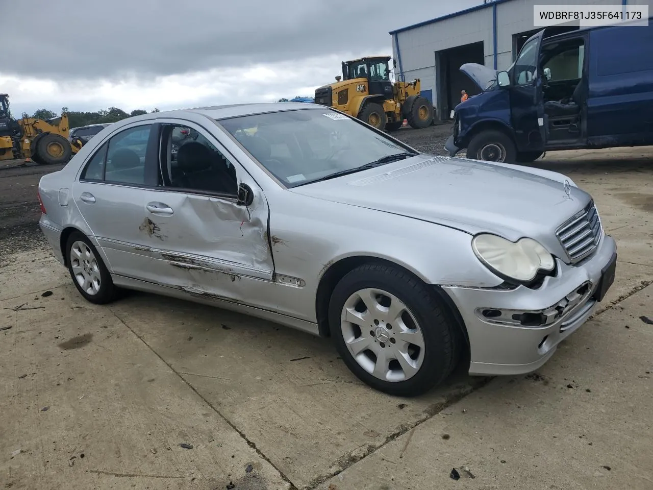 2005 Mercedes-Benz C 240 4Matic VIN: WDBRF81J35F641173 Lot: 73503174