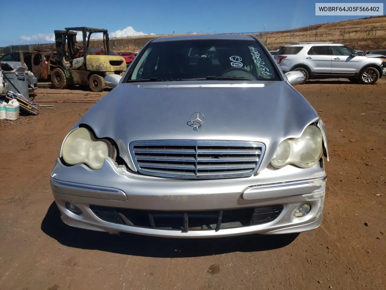 2005 Mercedes-Benz C 320 VIN: WDBRF64J05F566402 Lot: 73782604