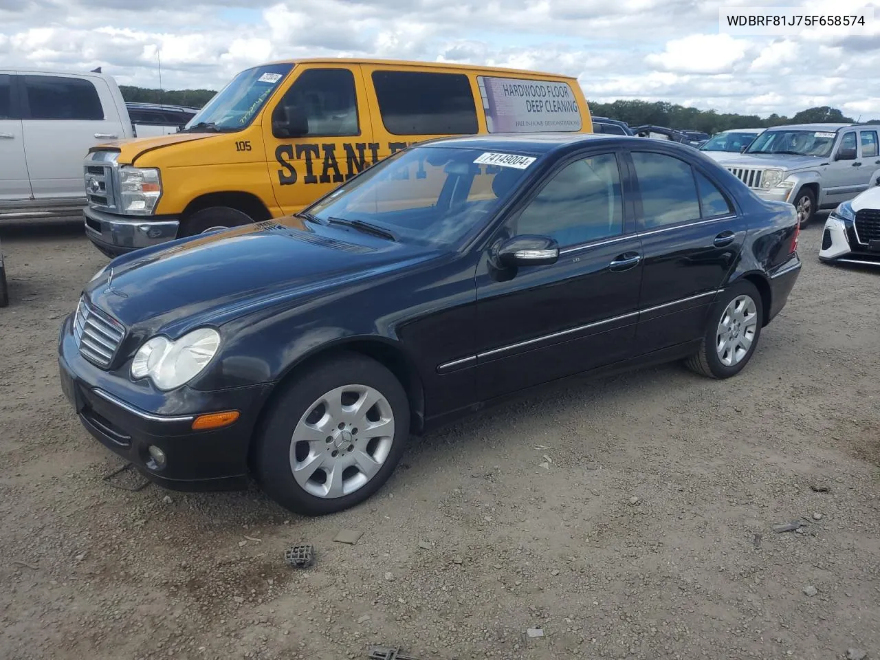 2005 Mercedes-Benz C 240 4Matic VIN: WDBRF81J75F658574 Lot: 74149004