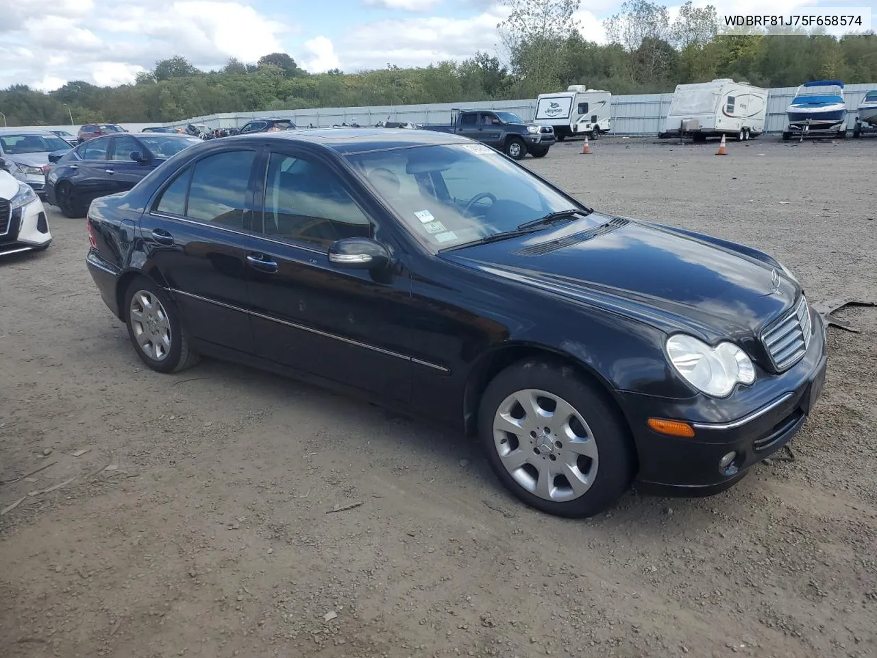 2005 Mercedes-Benz C 240 4Matic VIN: WDBRF81J75F658574 Lot: 74149004