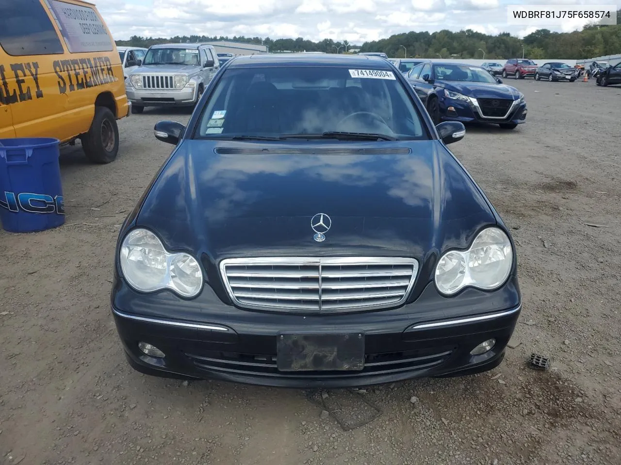 2005 Mercedes-Benz C 240 4Matic VIN: WDBRF81J75F658574 Lot: 74149004