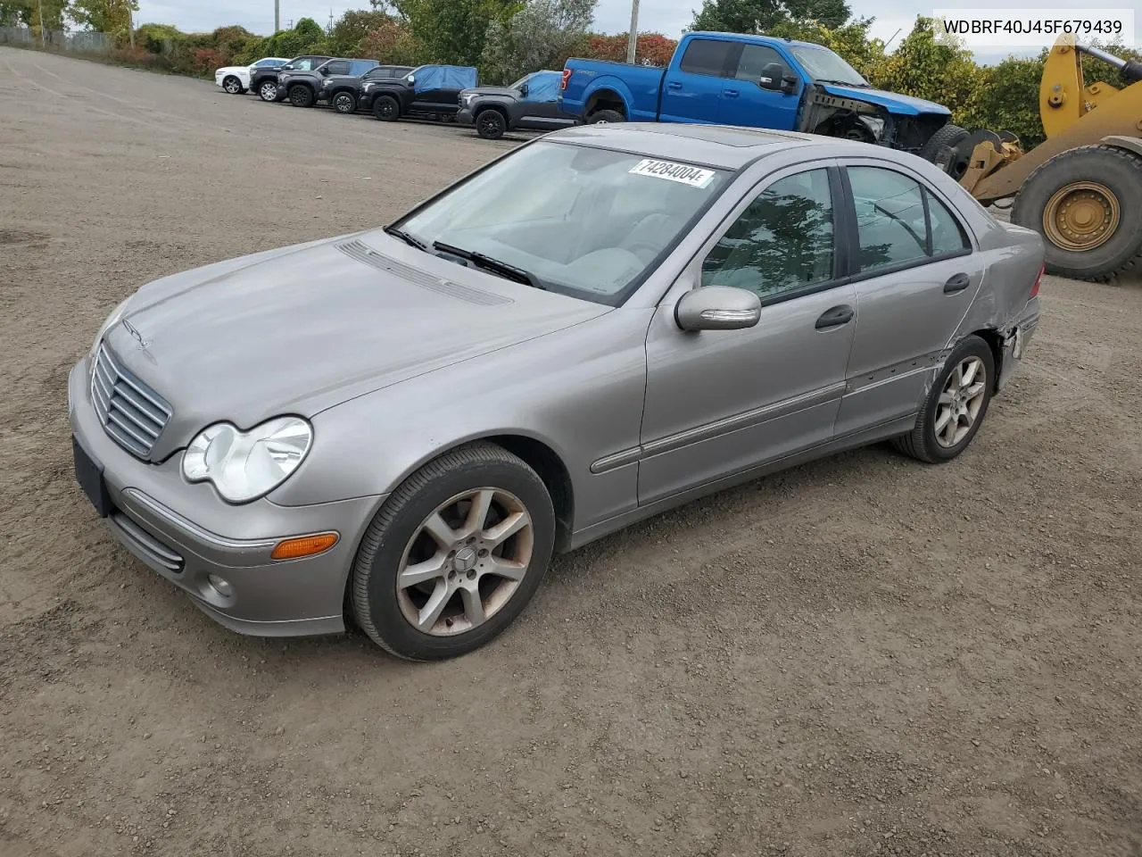 2005 Mercedes-Benz C 230K Sport Sedan VIN: WDBRF40J45F679439 Lot: 74284004