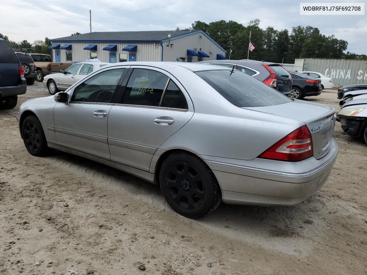 2005 Mercedes-Benz C 240 4Matic VIN: WDBRF81J75F692708 Lot: 75619814