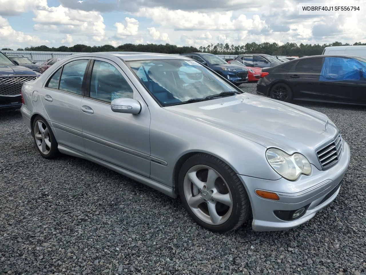 2005 Mercedes-Benz C 230K Sport Sedan VIN: WDBRF40J15F556794 Lot: 77346594