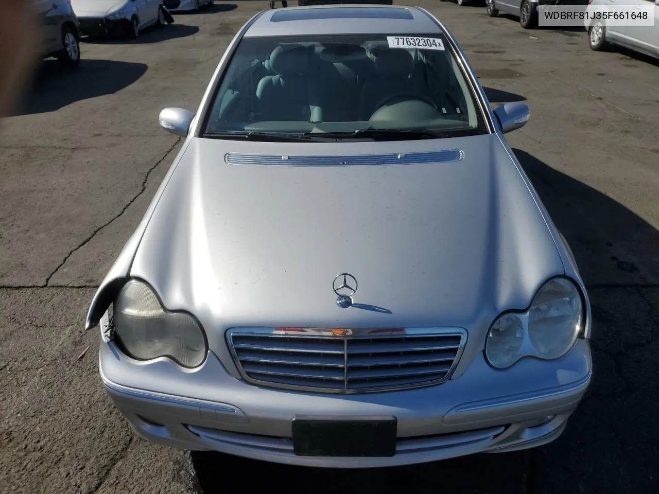 2005 Mercedes-Benz C 240 4Matic VIN: WDBRF81J35F661648 Lot: 77632304