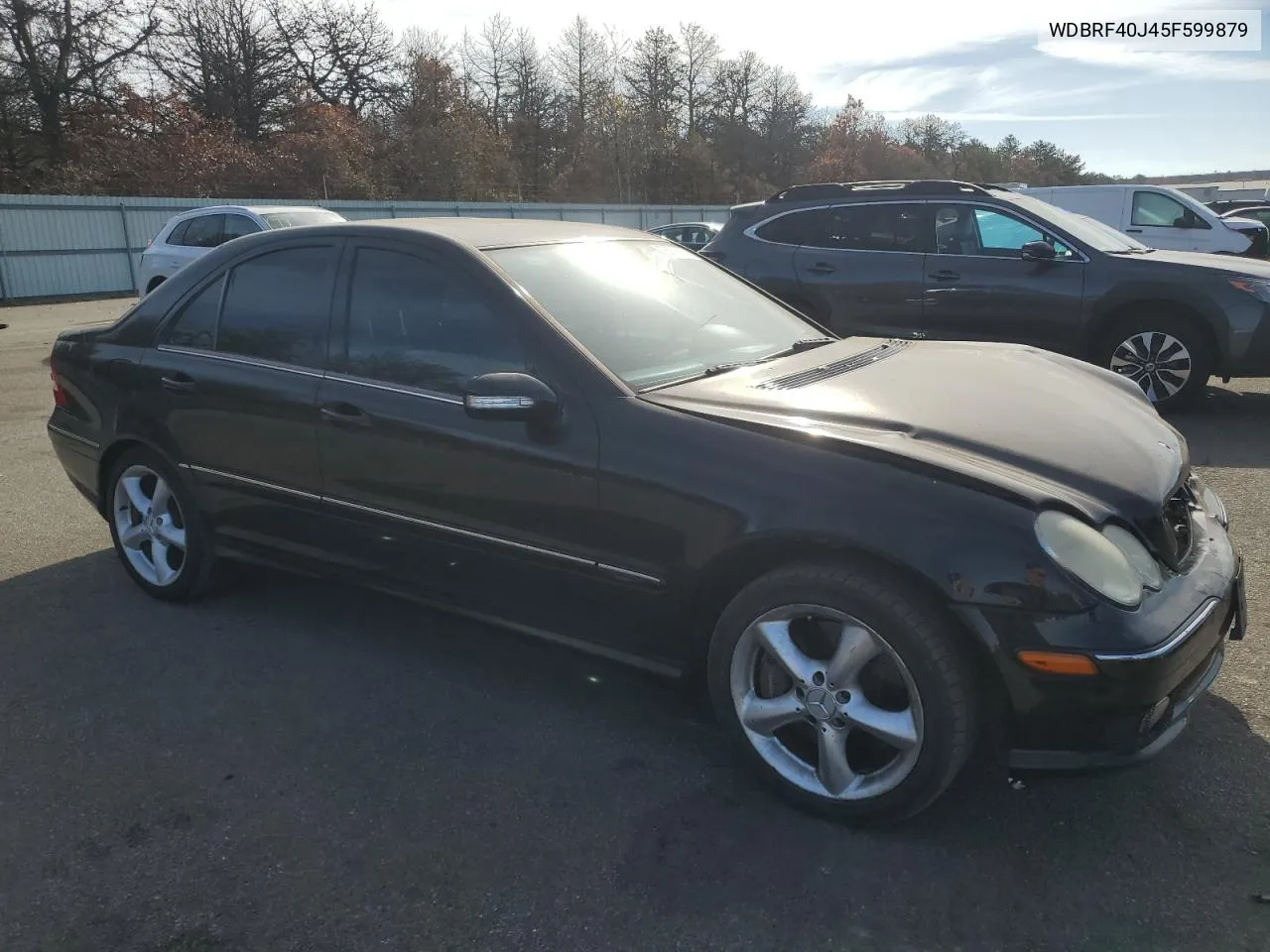 2005 Mercedes-Benz C 230K Sport Sedan VIN: WDBRF40J45F599879 Lot: 78576134