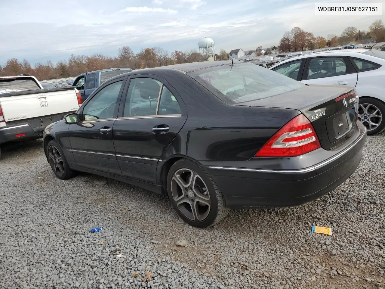 2005 Mercedes-Benz C 240 4Matic VIN: WDBRF81J05F627151 Lot: 78636464