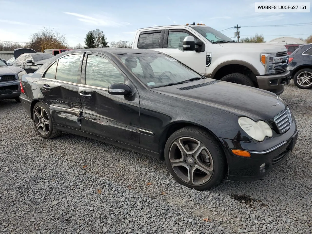 2005 Mercedes-Benz C 240 4Matic VIN: WDBRF81J05F627151 Lot: 78636464