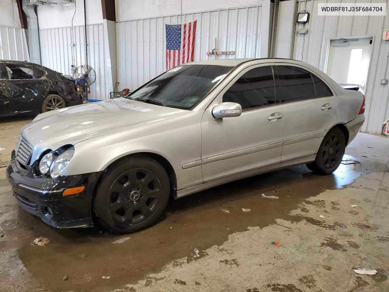 2005 Mercedes-Benz C 240 4Matic VIN: WDBRF81J35F684704 Lot: 78686674