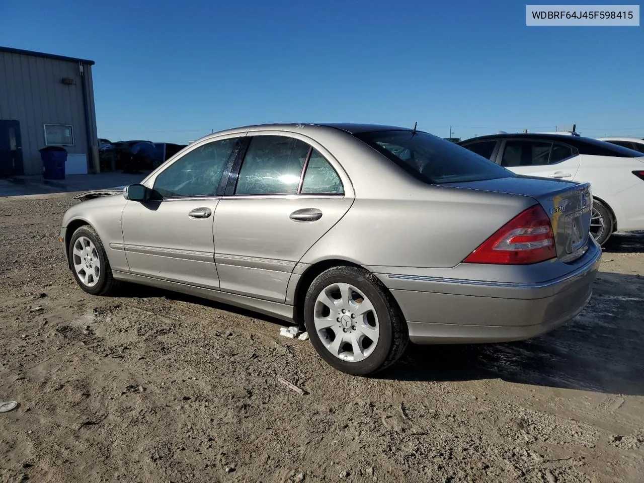 2005 Mercedes-Benz C 320 VIN: WDBRF64J45F598415 Lot: 79745294