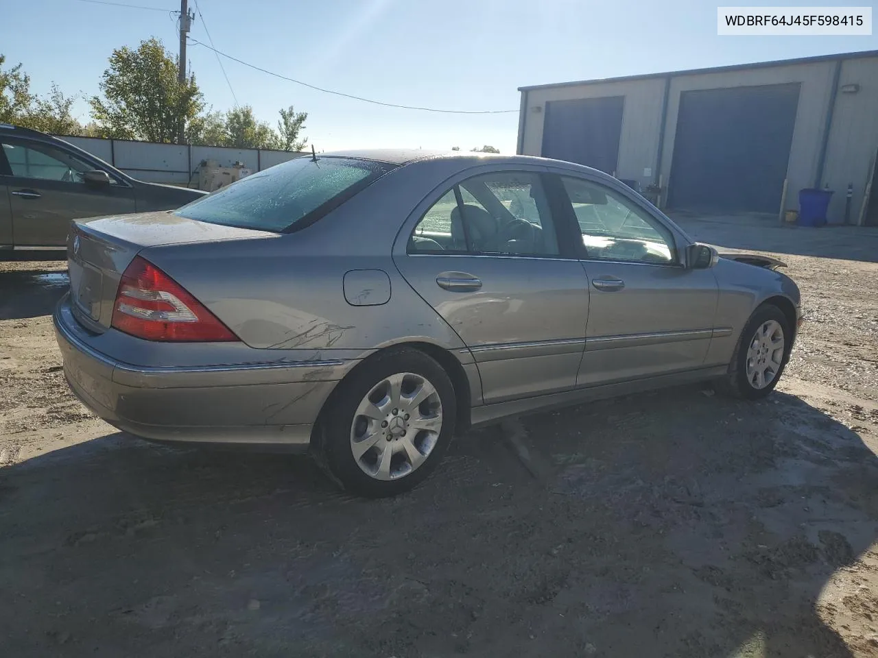 2005 Mercedes-Benz C 320 VIN: WDBRF64J45F598415 Lot: 79745294