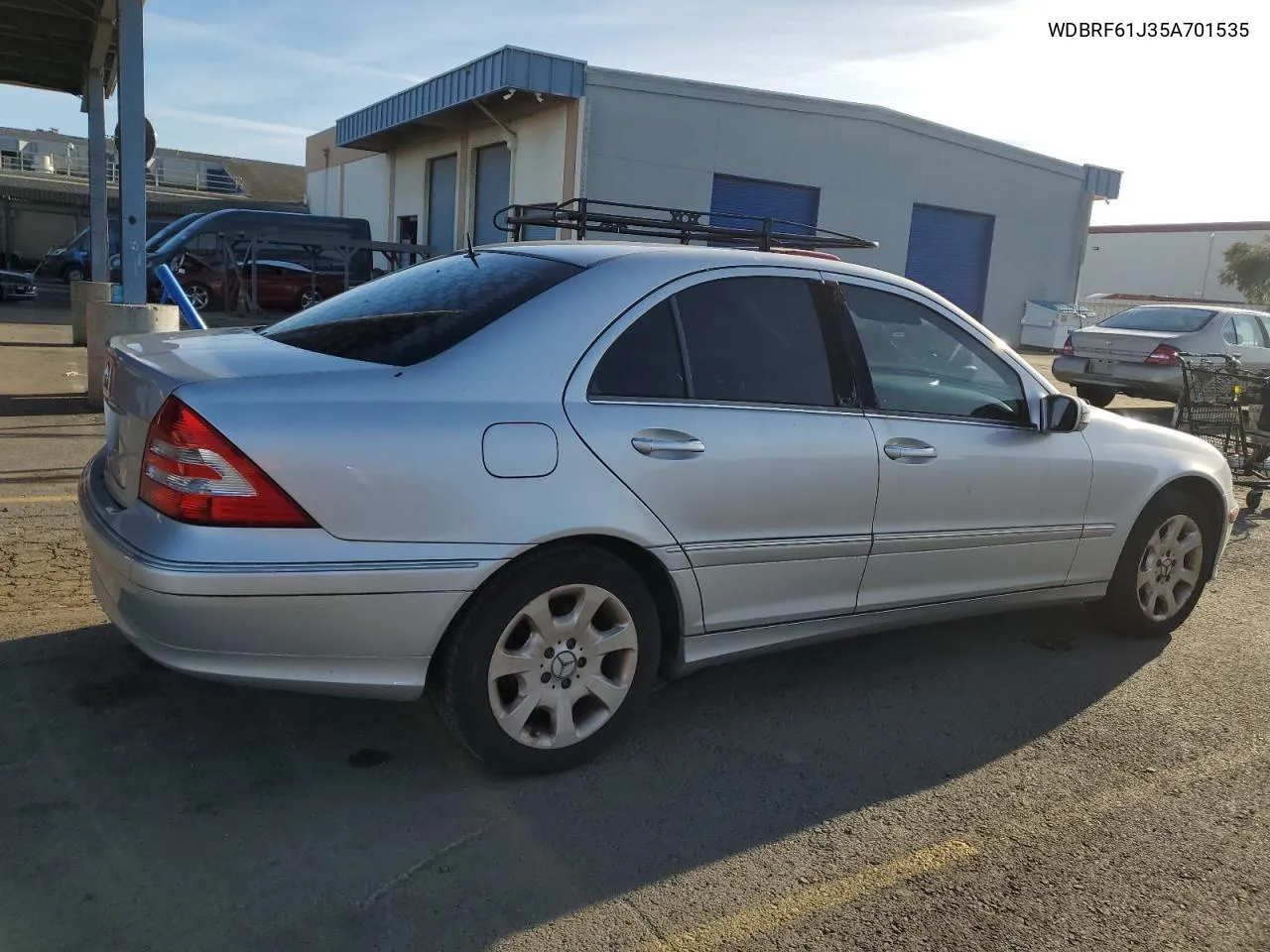 2005 Mercedes-Benz C 240 VIN: WDBRF61J35A701535 Lot: 79762884