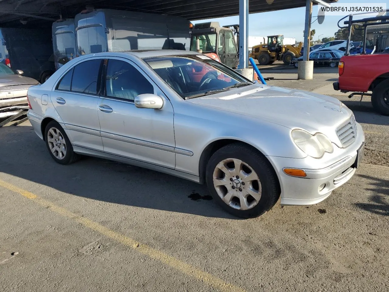 2005 Mercedes-Benz C 240 VIN: WDBRF61J35A701535 Lot: 79762884