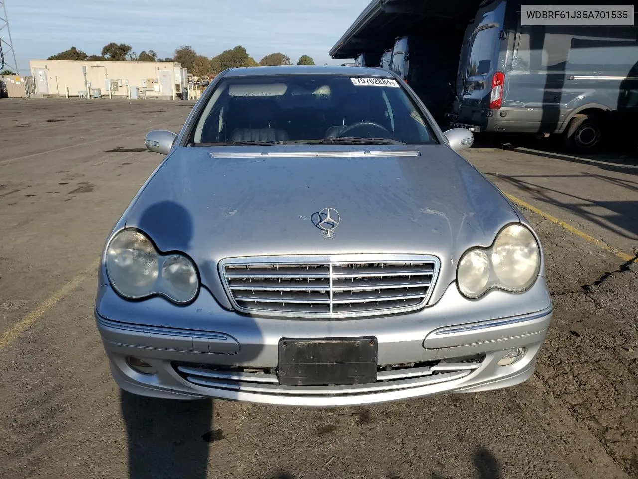 2005 Mercedes-Benz C 240 VIN: WDBRF61J35A701535 Lot: 79762884