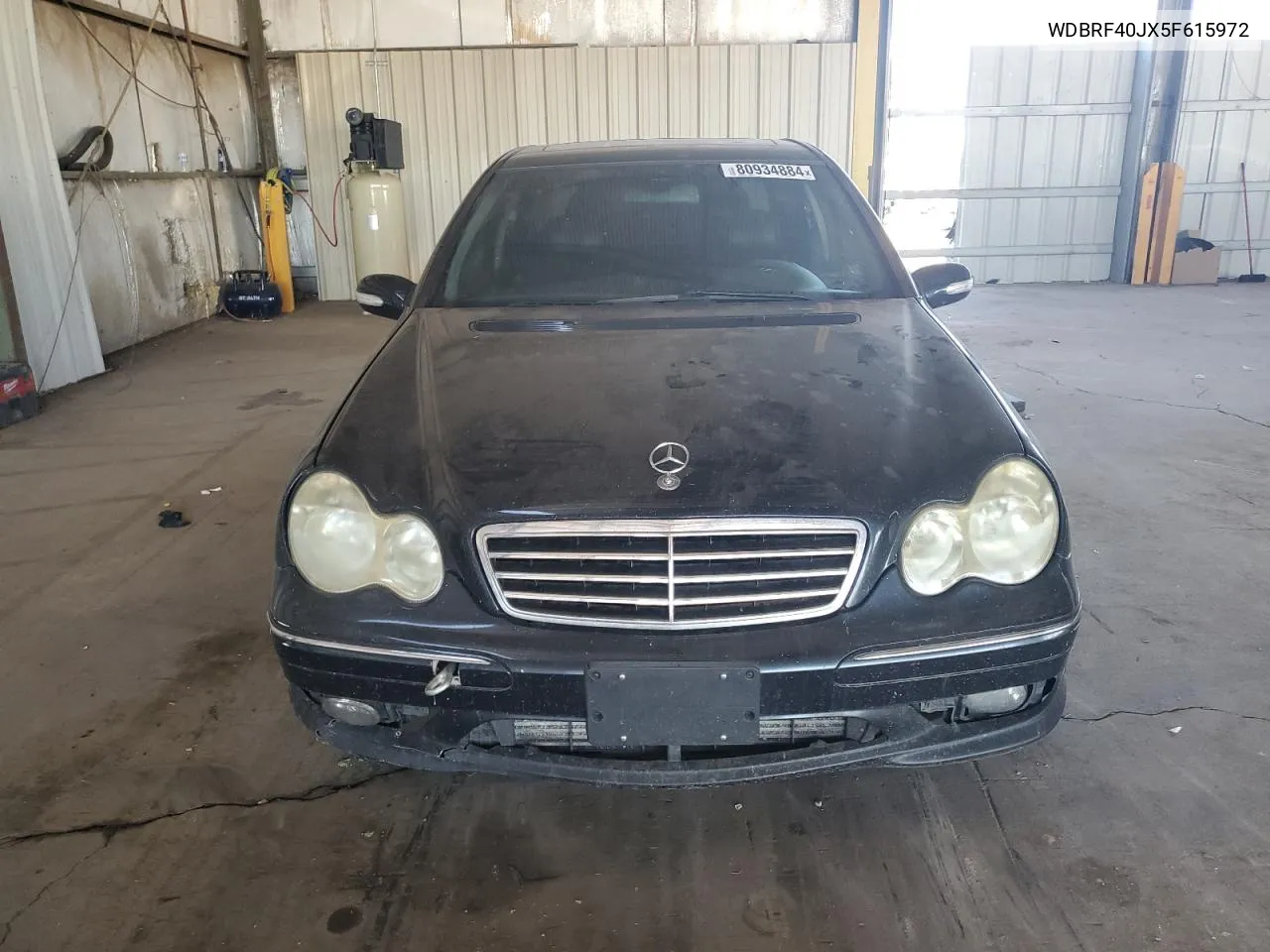 2005 Mercedes-Benz C 230K Sport Sedan VIN: WDBRF40JX5F615972 Lot: 80934884