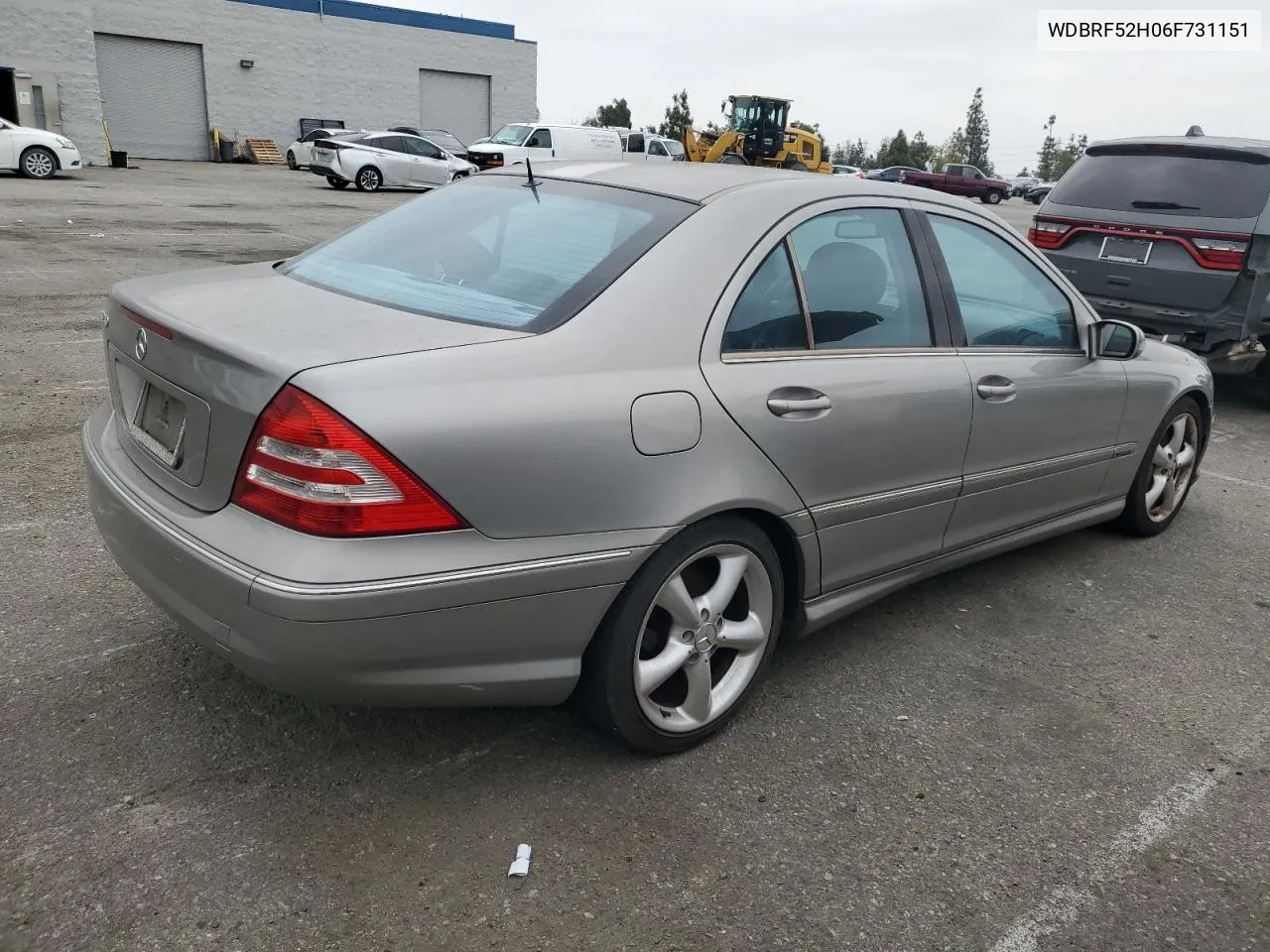 2006 Mercedes-Benz C 230 VIN: WDBRF52H06F731151 Lot: 56345524