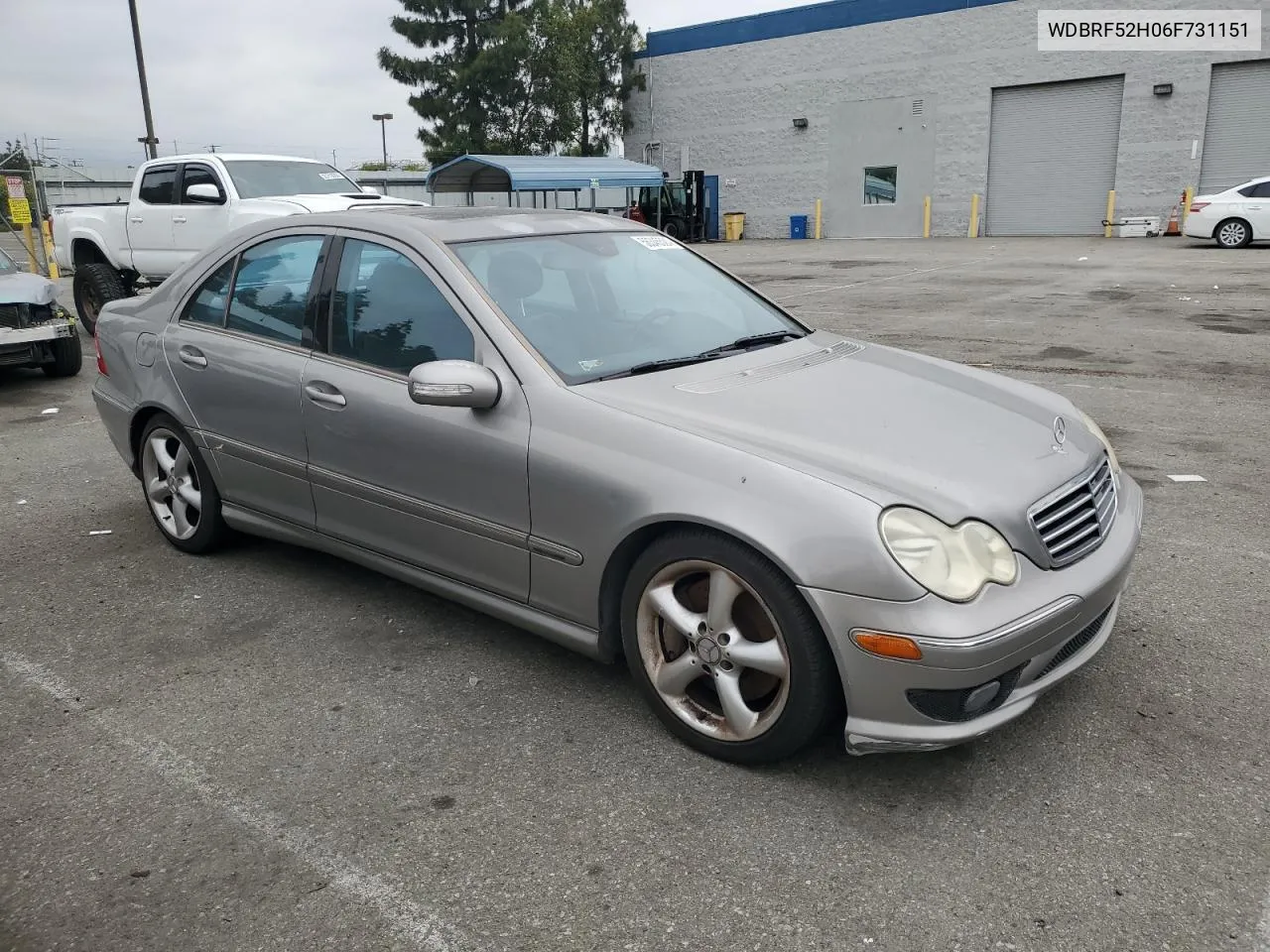 2006 Mercedes-Benz C 230 VIN: WDBRF52H06F731151 Lot: 56345524