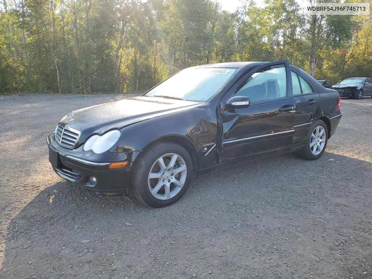 2006 Mercedes-Benz C 280 VIN: WDBRF54J96F745713 Lot: 70890424