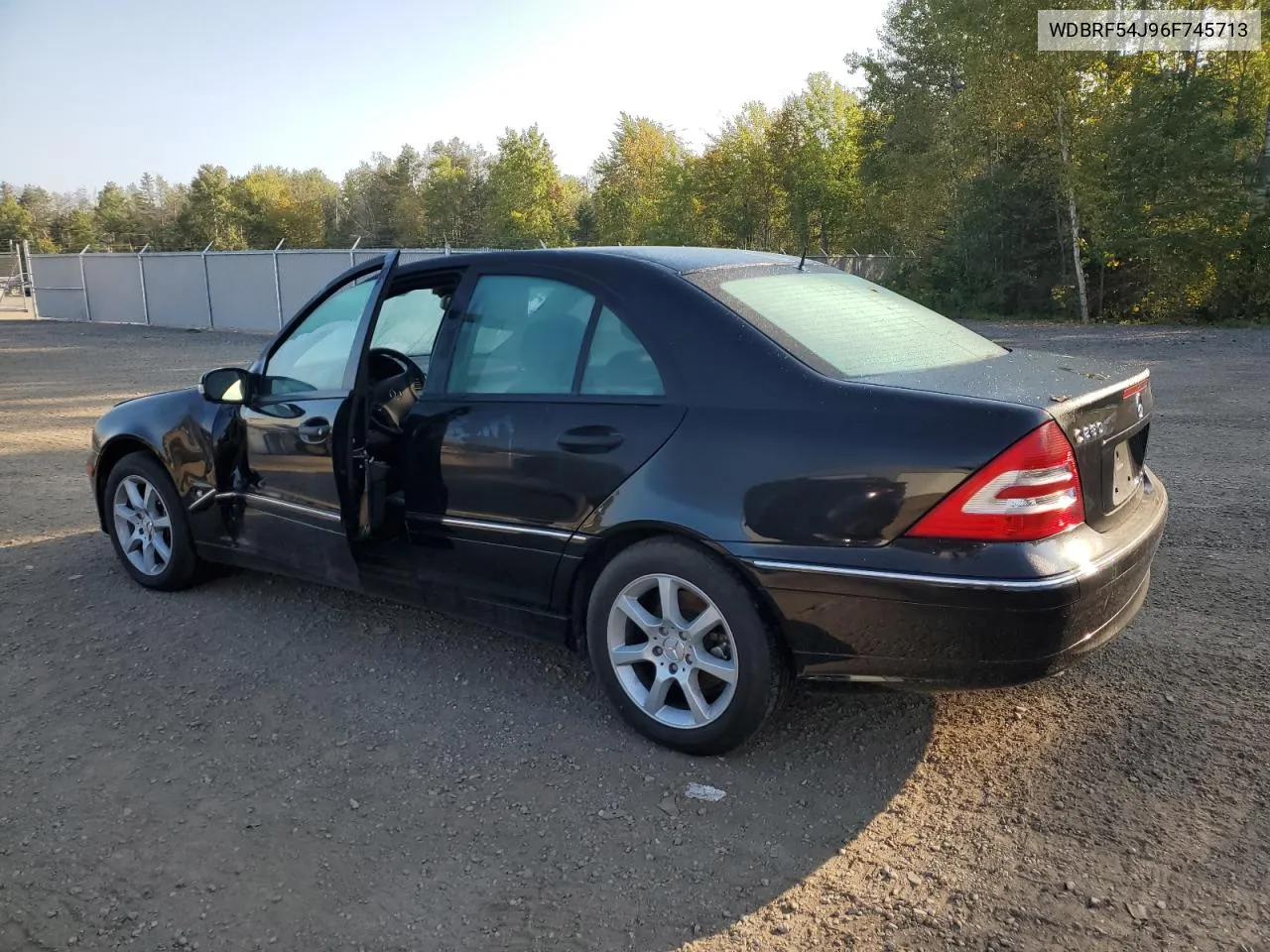 2006 Mercedes-Benz C 280 VIN: WDBRF54J96F745713 Lot: 70890424