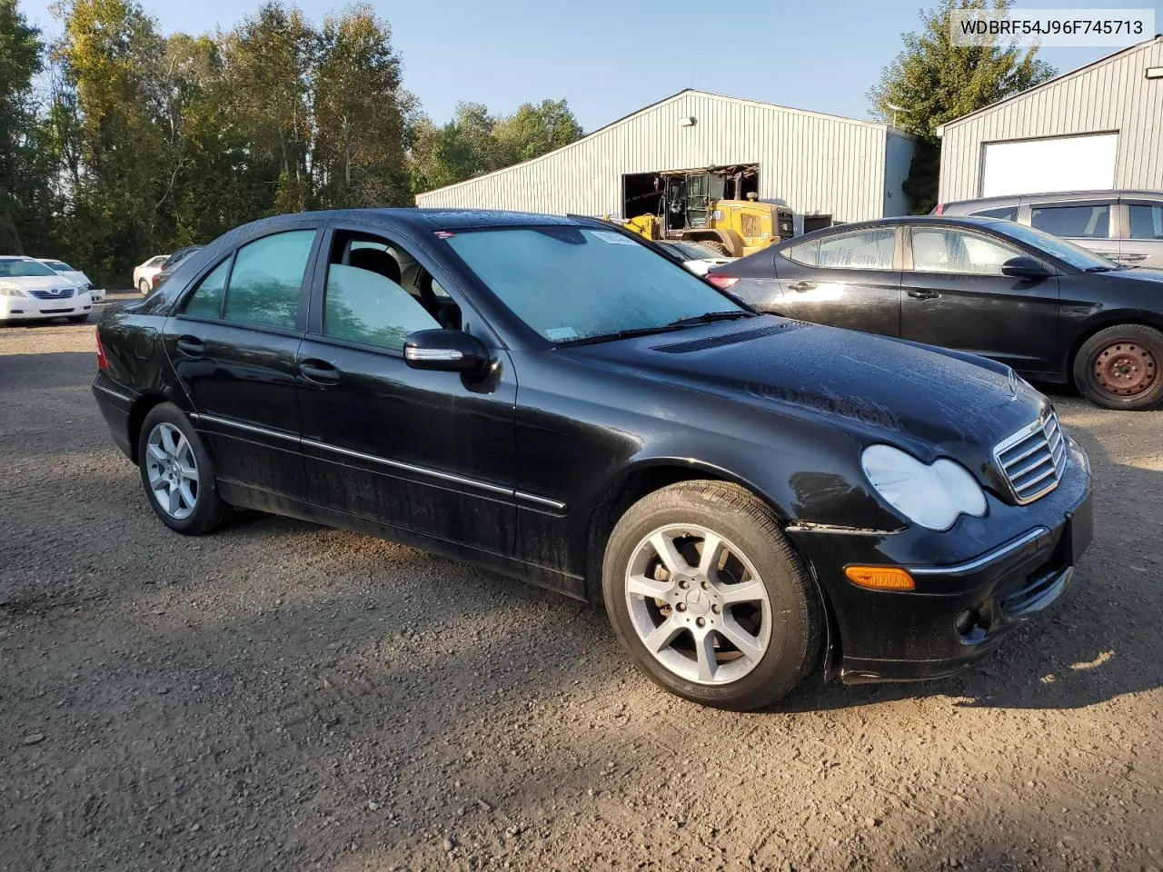 2006 Mercedes-Benz C 280 VIN: WDBRF54J96F745713 Lot: 70890424