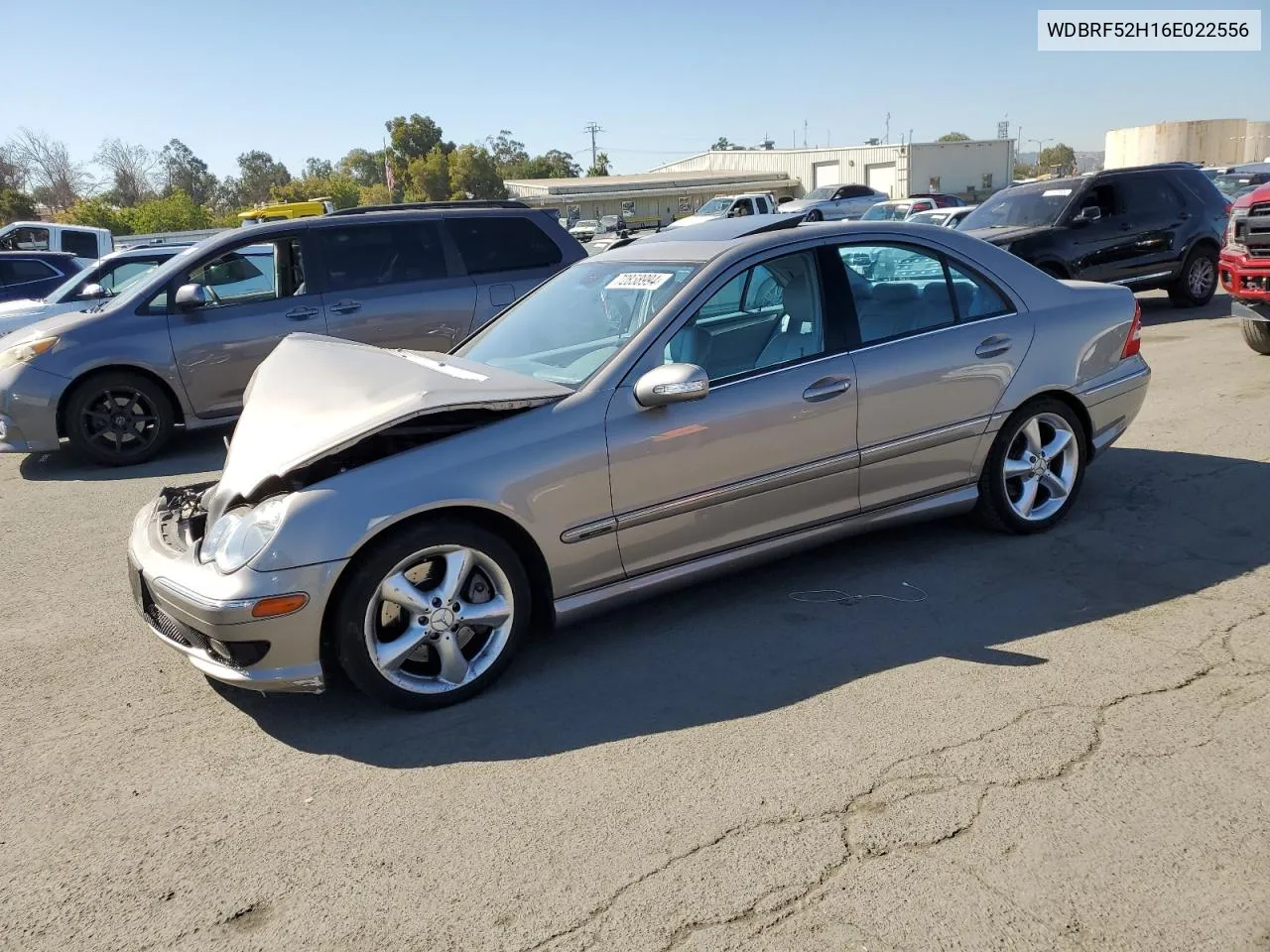 2006 Mercedes-Benz C 230 VIN: WDBRF52H16E022556 Lot: 72858994