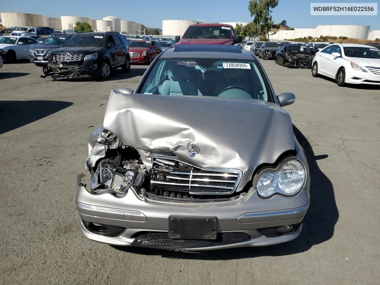 2006 Mercedes-Benz C 230 VIN: WDBRF52H16E022556 Lot: 72858994