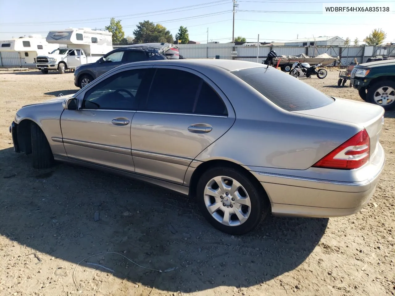 2006 Mercedes-Benz C 280 VIN: WDBRF54HX6A835138 Lot: 73302204