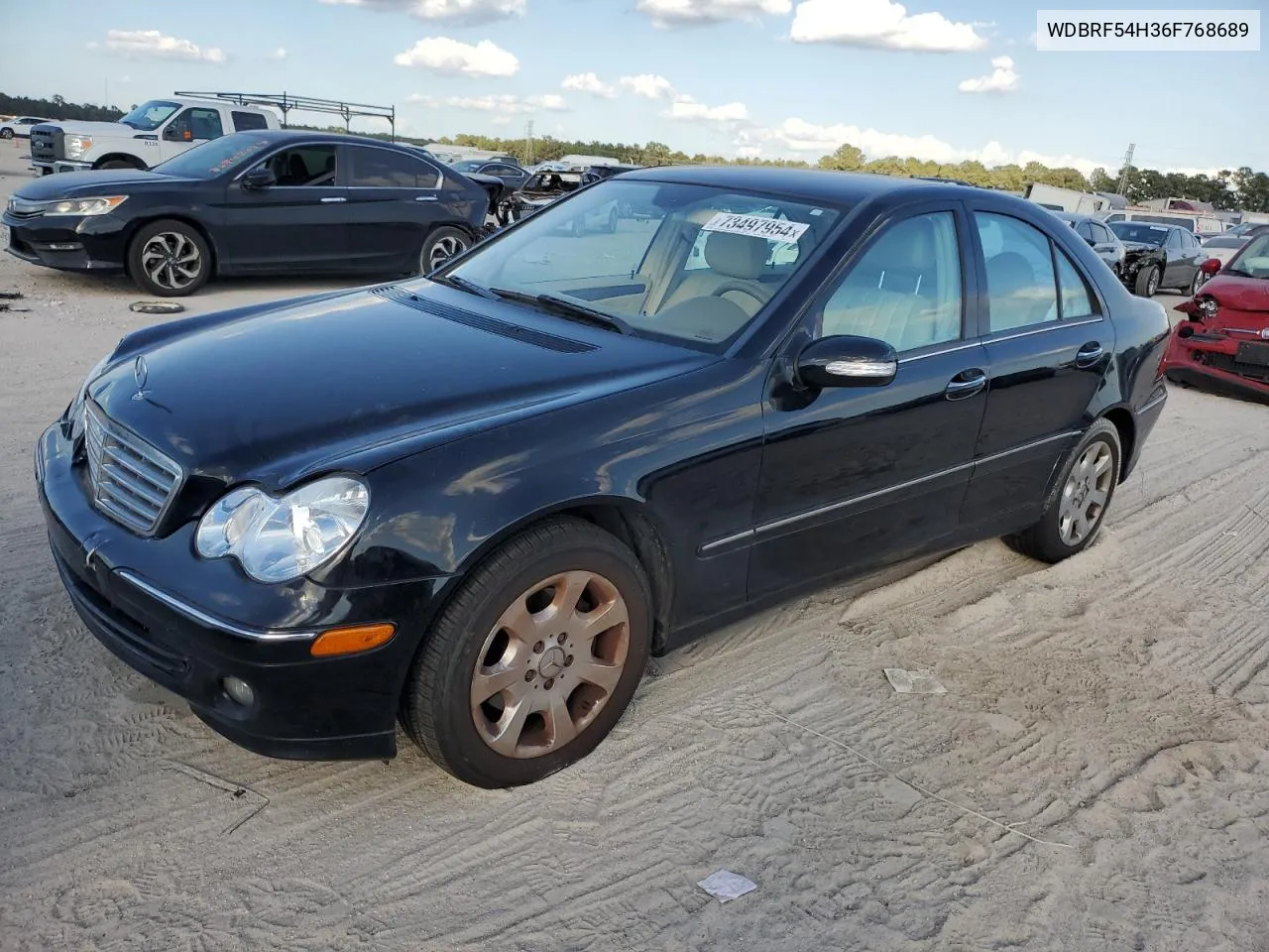 2006 Mercedes-Benz C 280 VIN: WDBRF54H36F768689 Lot: 73497954