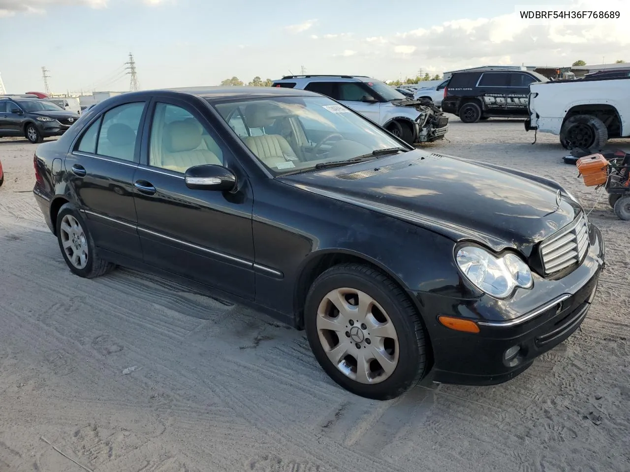 2006 Mercedes-Benz C 280 VIN: WDBRF54H36F768689 Lot: 73497954