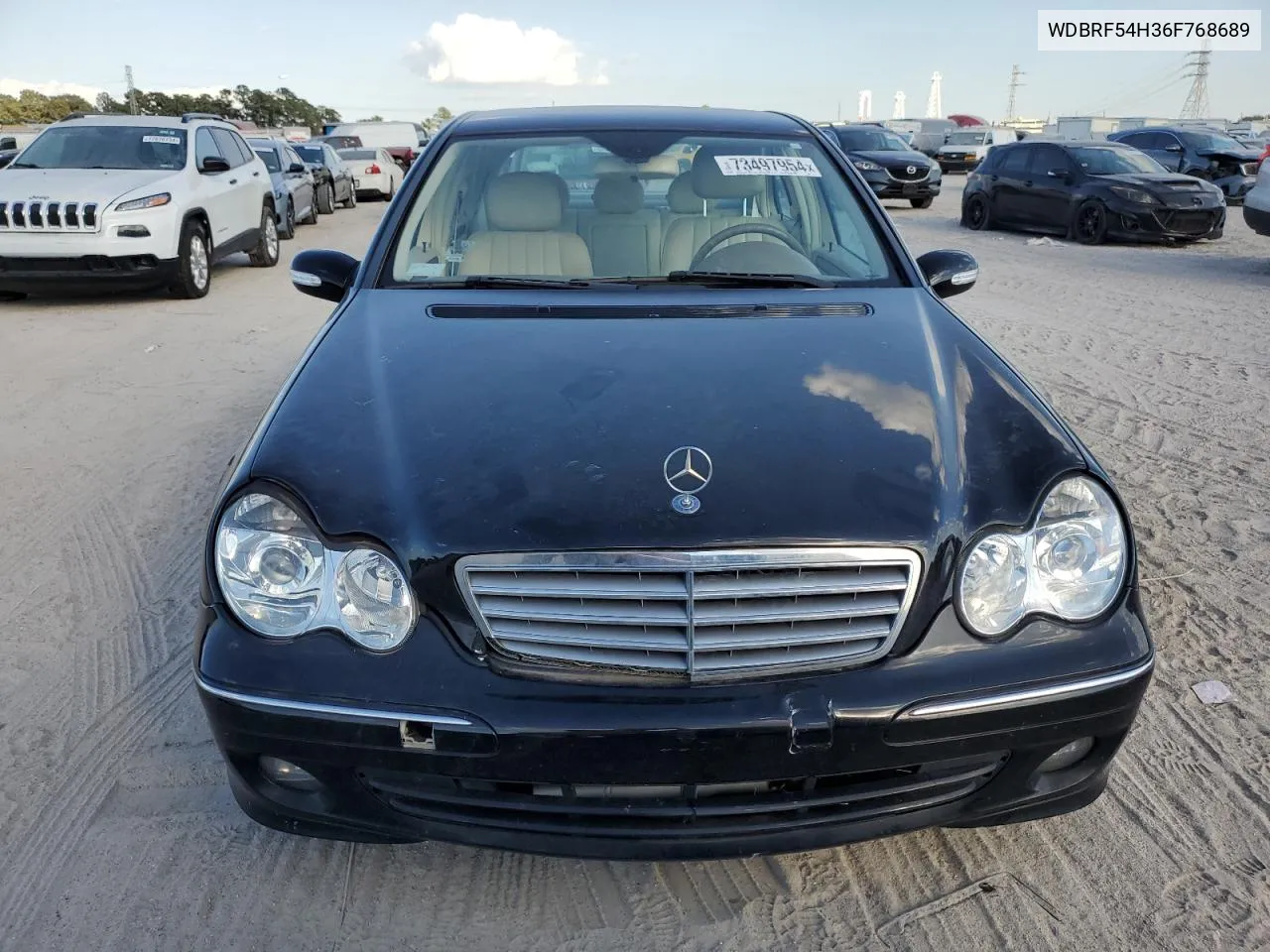 2006 Mercedes-Benz C 280 VIN: WDBRF54H36F768689 Lot: 73497954