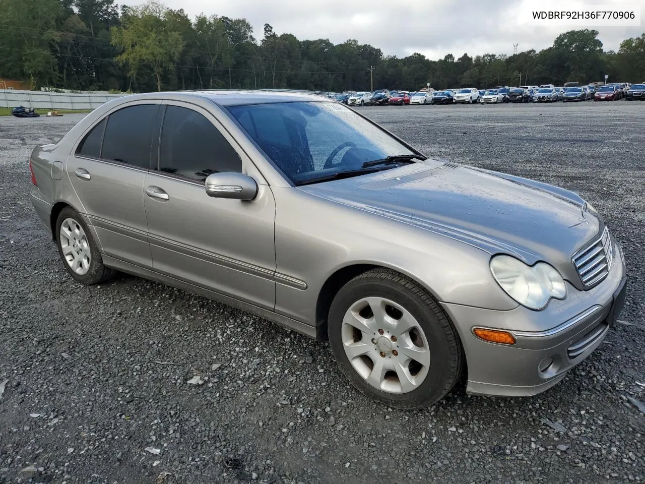 2006 Mercedes-Benz C 280 4Matic VIN: WDBRF92H36F770906 Lot: 73954374