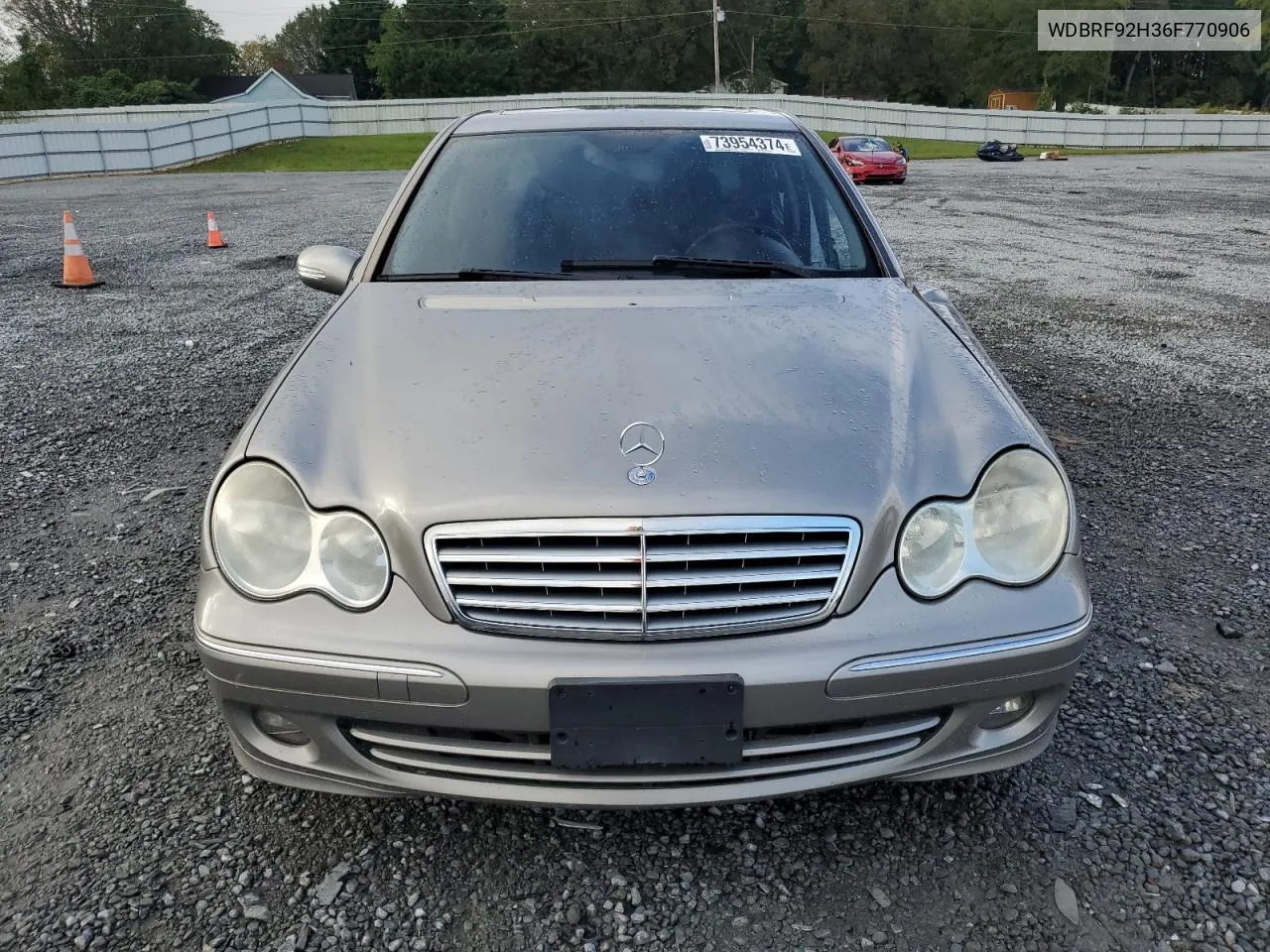 2006 Mercedes-Benz C 280 4Matic VIN: WDBRF92H36F770906 Lot: 73954374