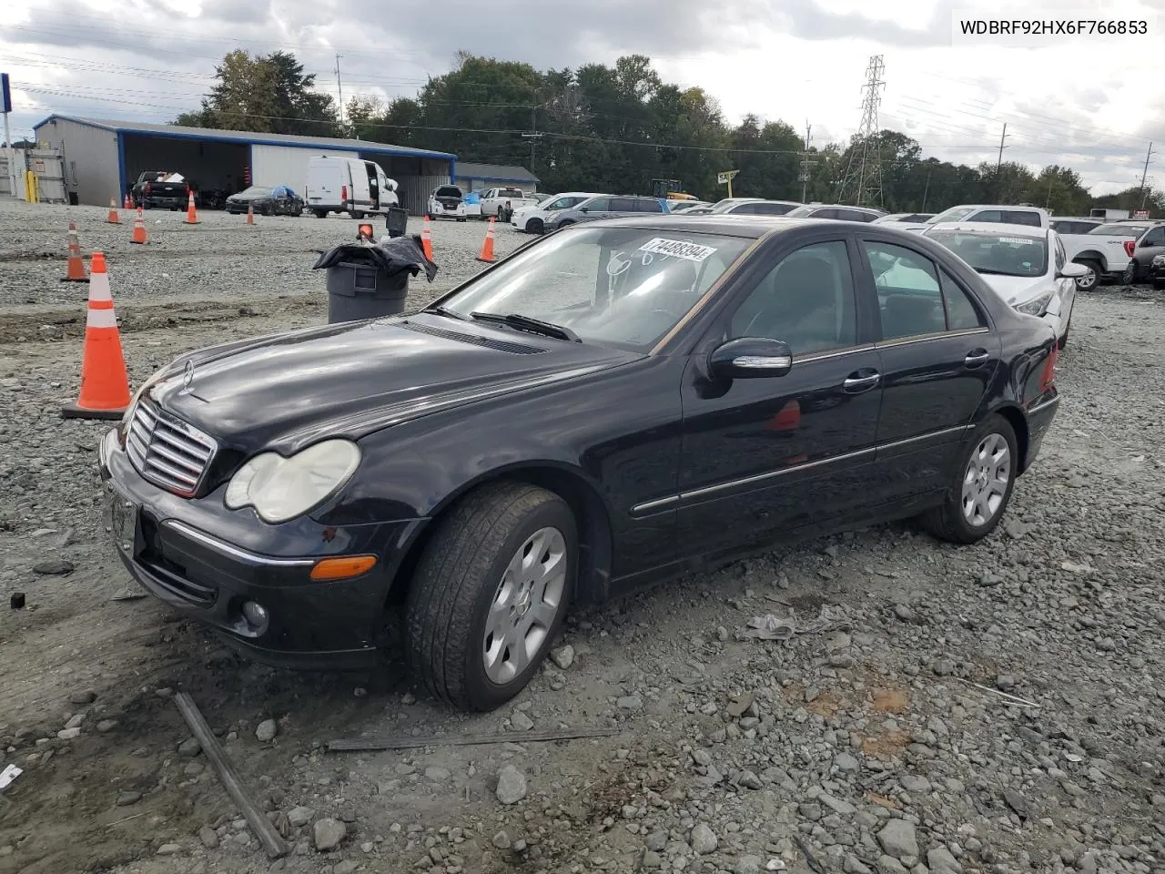 2006 Mercedes-Benz C 280 4Matic VIN: WDBRF92HX6F766853 Lot: 74488394