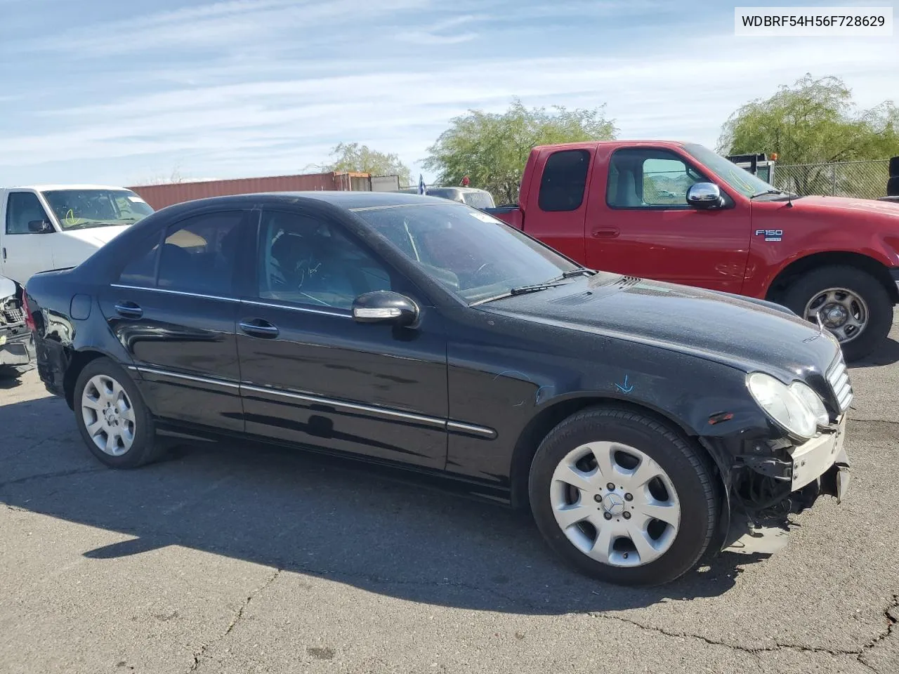 2006 Mercedes-Benz C 280 VIN: WDBRF54H56F728629 Lot: 74988734