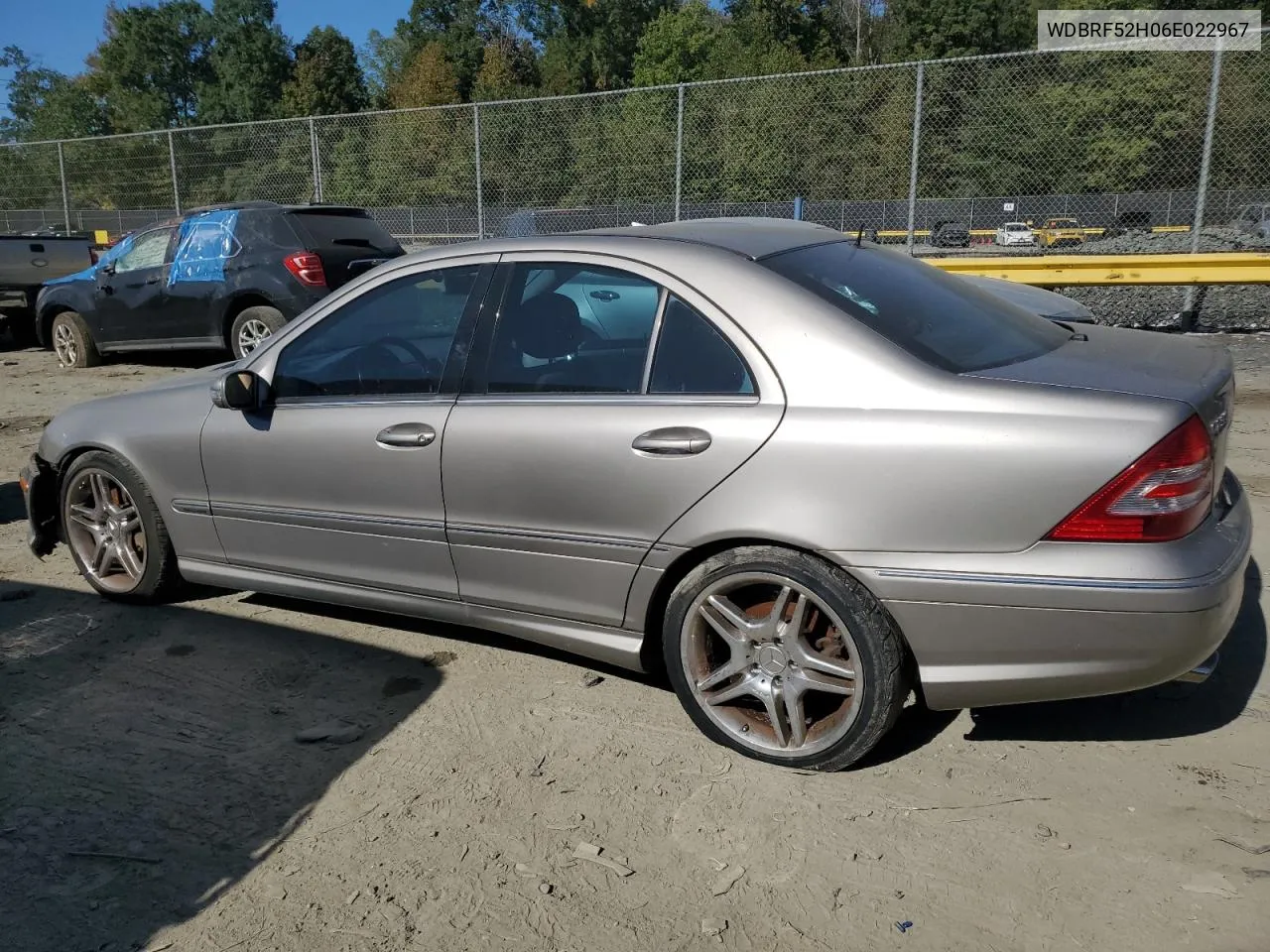 2006 Mercedes-Benz C 230 VIN: WDBRF52H06E022967 Lot: 75021254