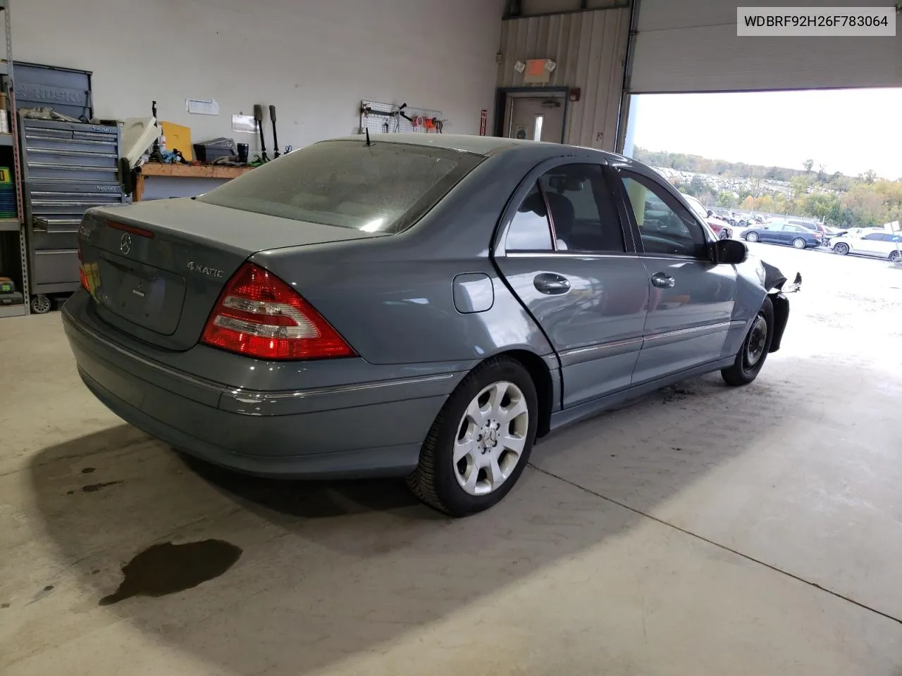 2006 Mercedes-Benz C 280 4Matic VIN: WDBRF92H26F783064 Lot: 75607214