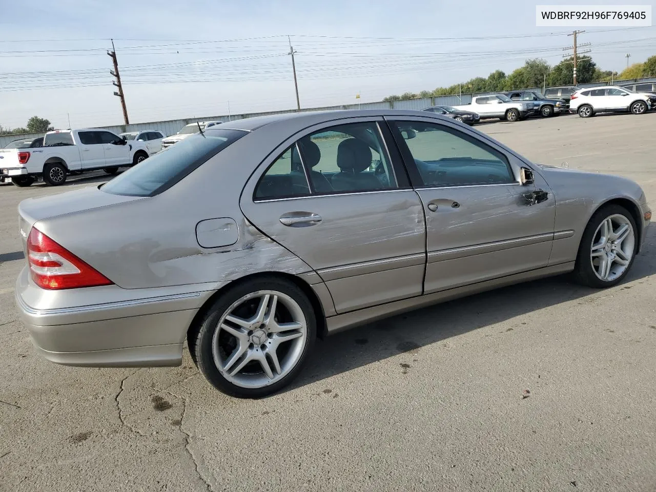 2006 Mercedes-Benz C 280 4Matic VIN: WDBRF92H96F769405 Lot: 75843524