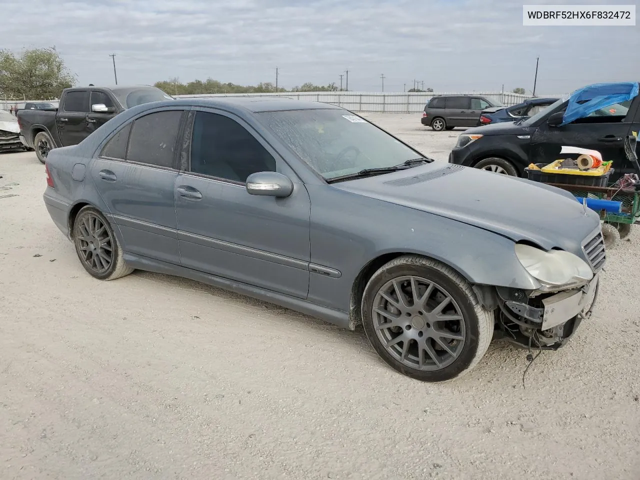 2006 Mercedes-Benz C 230 VIN: WDBRF52HX6F832472 Lot: 76401644